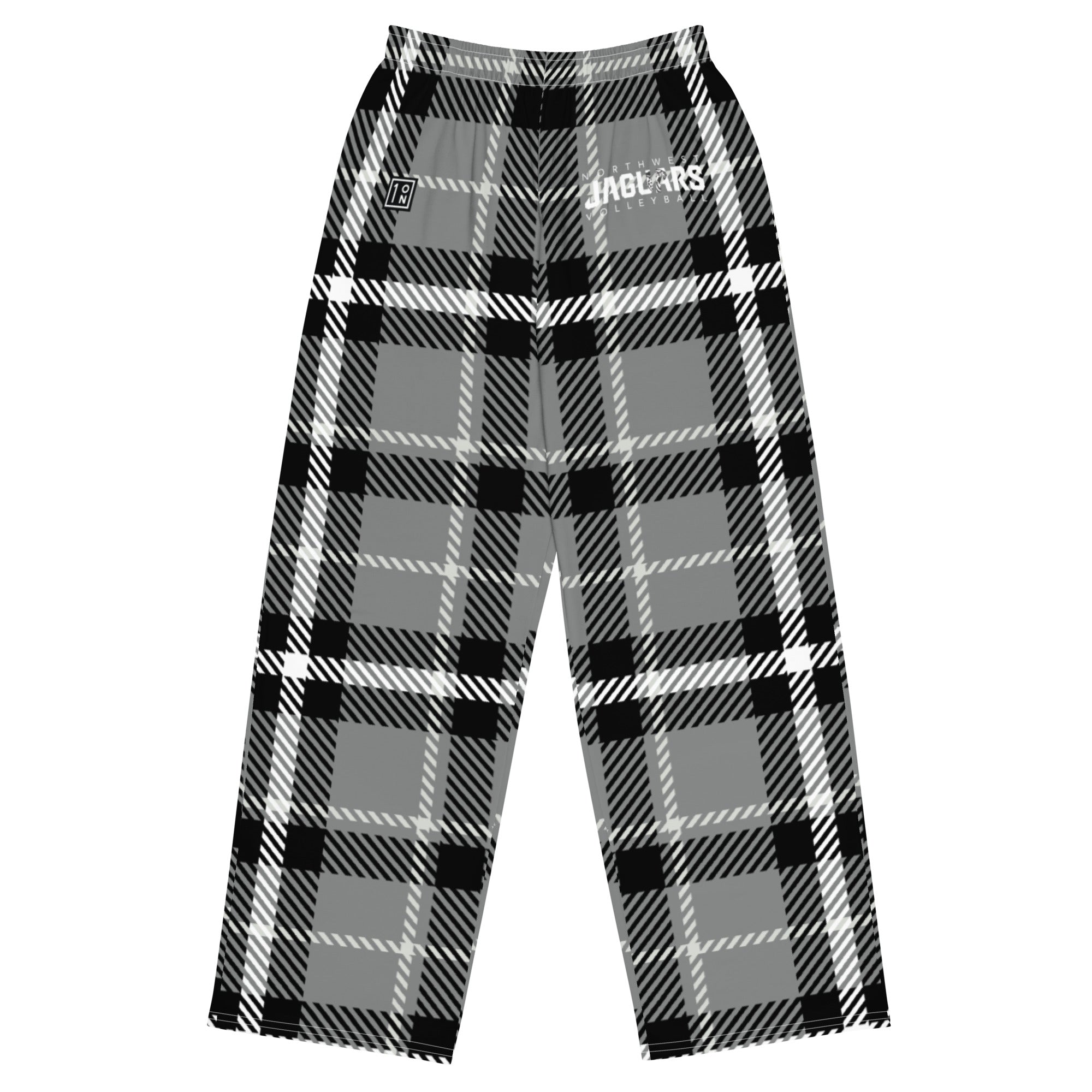 Northwest Plaid unisex wide-leg Prejama pants - XS Northwest Plaid unisex wide-leg Prejama pants - XS