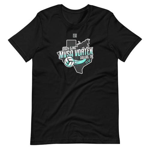 CUSTOMIZABLE Vortex Nationals 2024 Unisex t-shirt (CUSTOMIZATION REQUIRED)
