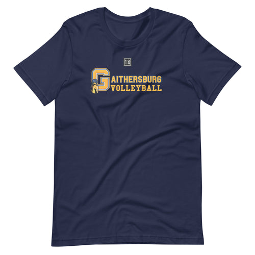 Gaithersburg Volleyball Black Unisex t-shirt