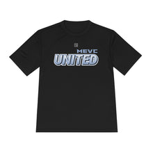 Load image into Gallery viewer, CUSTOMIZABLE MEVC United Unisex Moisture Wicking Tee (CUSTOMIZATION REQUIRED)