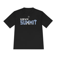 Load image into Gallery viewer, CUSTOMIZABLE MEVC Summit Unisex Moisture Wicking Tee (CUSTOMIZATION REQUIRED)