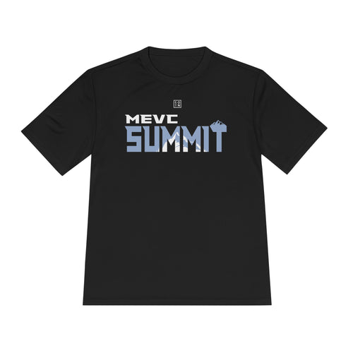 CUSTOMIZABLE MEVC Summit Unisex Moisture Wicking Tee (CUSTOMIZATION REQUIRED)