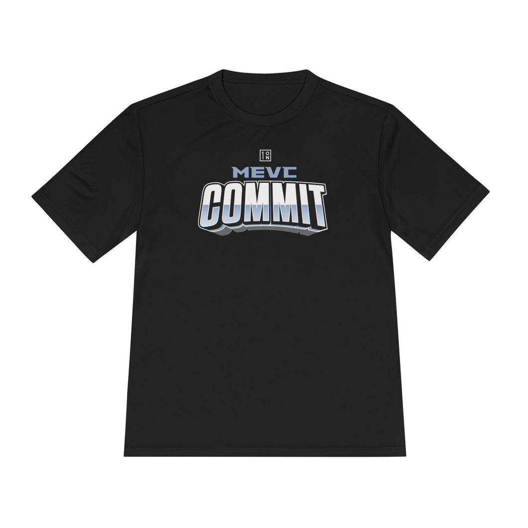 CUSTOMIZABLE MEVC Commit Unisex Moisture Wicking Tee (CUSTOMIZATION REQUIRED)