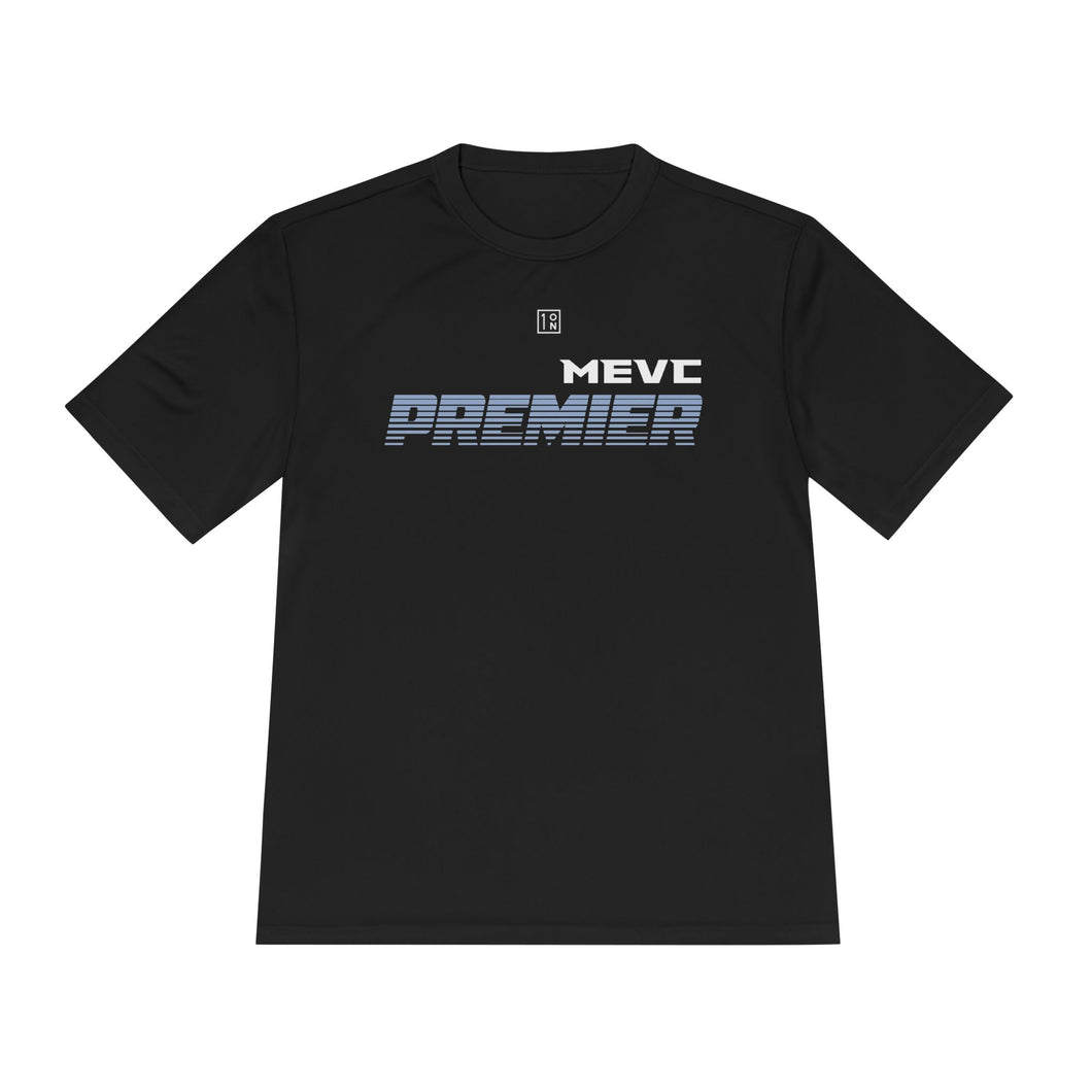 CUSTOMIZABLE MEVC Premier Unisex Moisture Wicking Tee (CUSTOMIZATION REQUIRED)