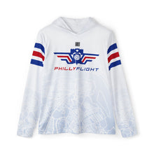 Load image into Gallery viewer, Philly Flight Philly Map Men&#39;s Sports Warmup Hoodie