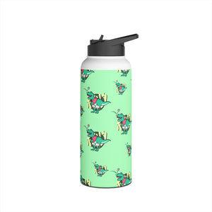 T-Na At Open Gym 32oz Stainless Steel Water Bottle