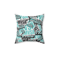 Load image into Gallery viewer, MVSA Spun Polyester Square Pillow