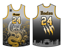 Load image into Gallery viewer, Boston Masons Green and Gold Jersey Package