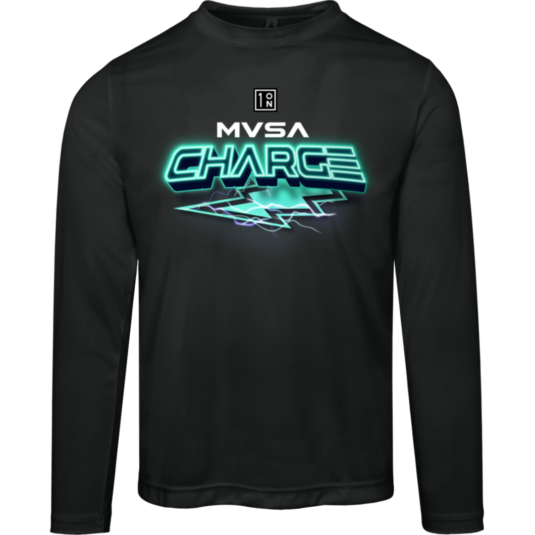 MVSA Charge Men's Dry Zone Long Sleeve Tee