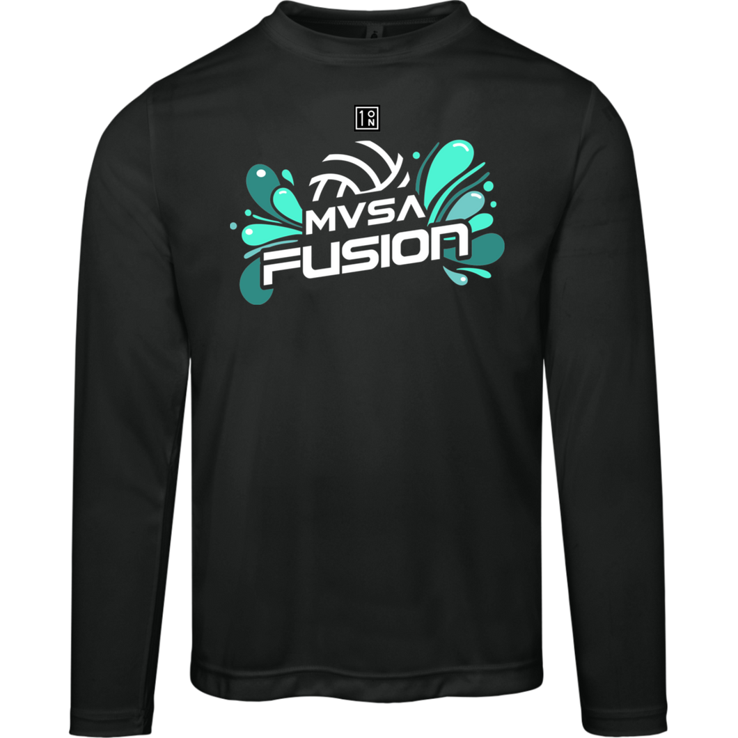 MVSA Fusion Men's Dry Zone Long Sleeve Tee