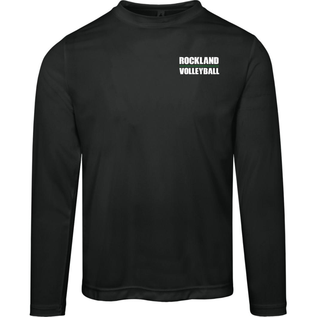 Rockland Volleyball Mens Dry Zone Long Sleeve Tee