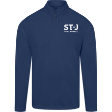 Load image into Gallery viewer, STJ Volleyball Men&#39;s Dry Zone Quarter Zip