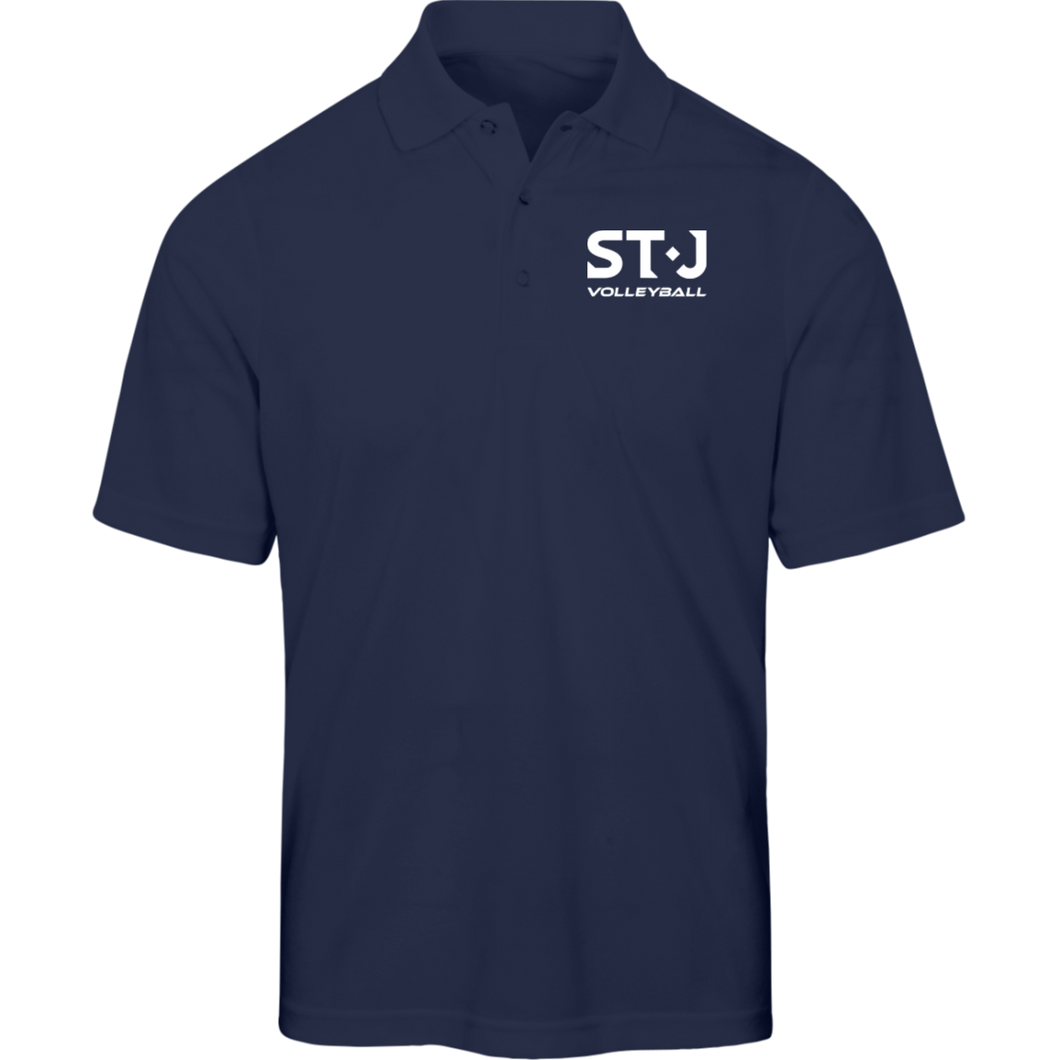 STJ Volleyball Men's Navy Origin Pique Polo