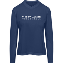 Load image into Gallery viewer, The St. James Volleyball Women&#39;s Moisture-Wicking Long Sleeve Tee