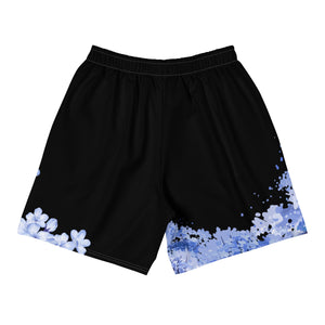 Inverted Cherry Blossom Men's Recycled Athletic Shorts