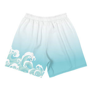 SF Dynasty Blue Men's Recycled Athletic Shorts