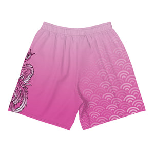 SF Dynasty Pink Men's Recycled Athletic Shorts