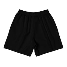 Load image into Gallery viewer, MVP Shield Men&#39;s Black Recycled Athletic Shorts