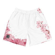 Load image into Gallery viewer, Cherry Blossom Men&#39;s Recycled Athletic Shorts