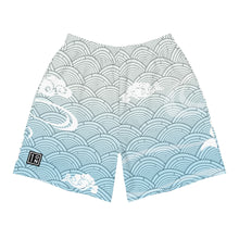Load image into Gallery viewer, Cloud Party Men&#39;s Recycled Athletic Shorts