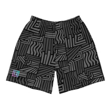 Load image into Gallery viewer, Neon Fizzbang Men&#39;s Recycled Athletic Shorts