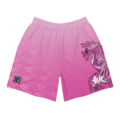 SF Dynasty Pink Men's Recycled Athletic Shorts