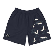Load image into Gallery viewer, Crane Parade Men&#39;s Recycled Athletic Shorts