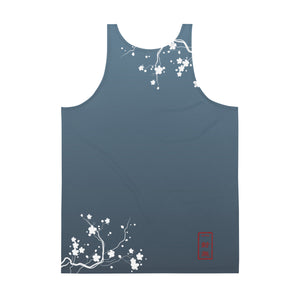 Cherry Blossom Night Unisex Tank Top