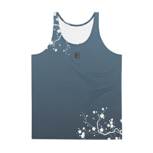 Cherry Blossom Night Unisex Tank Top