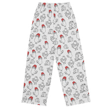 Load image into Gallery viewer, Trash Pigeon unisex wide-leg Prejama pants