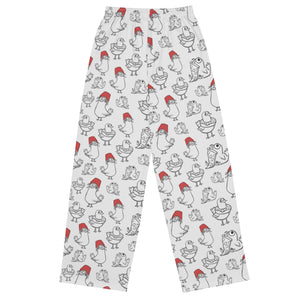 Trash Pigeon unisex wide-leg Prejama pants