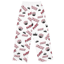 Load image into Gallery viewer, FVBC unisex logo print wide-leg Prejama pants