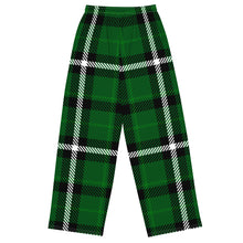 Load image into Gallery viewer, WJHS Volleyball Plaid unisex wide-leg PreJama pants
