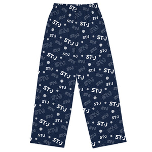 STJ unisex wide-leg Prejama pants