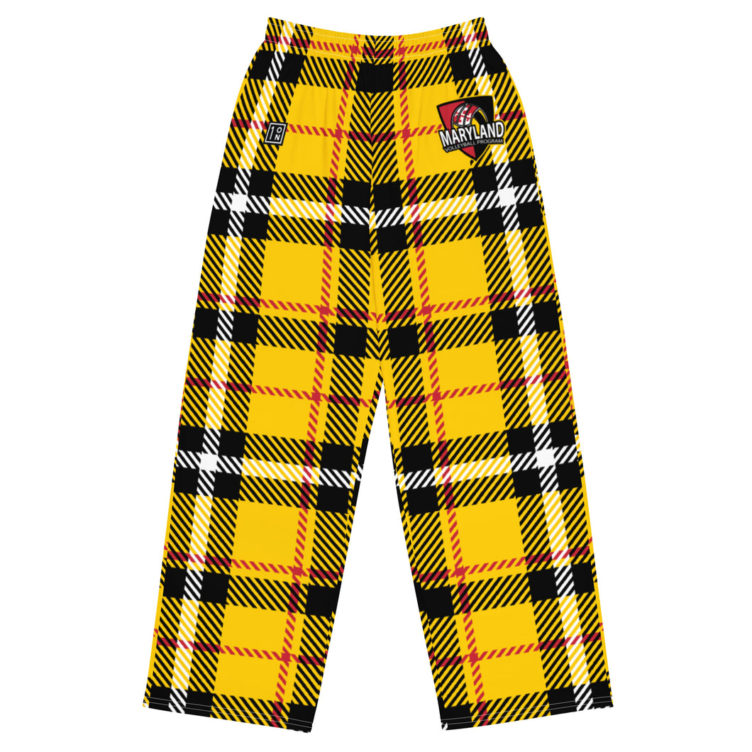 MVP unisex yellow wide-leg Prejama pants