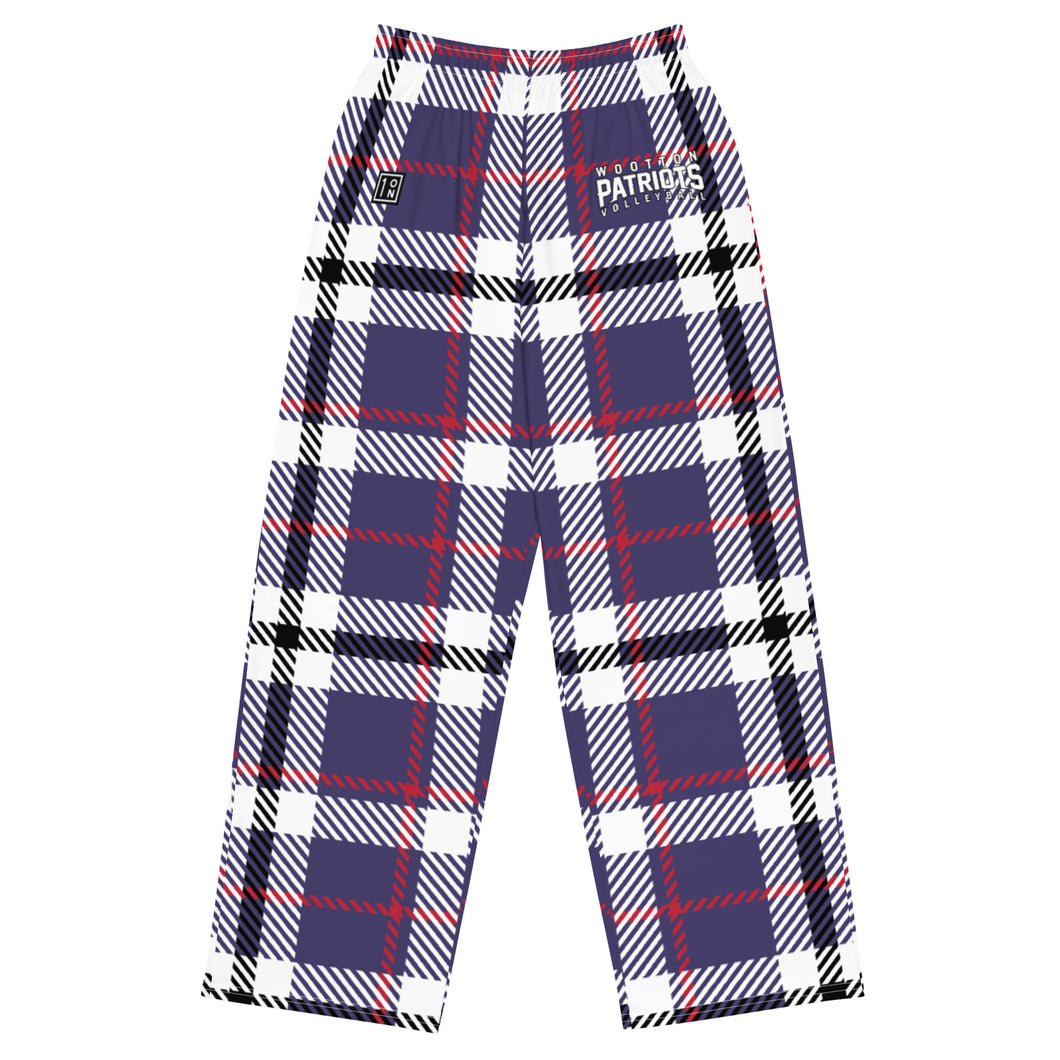 Wootton Plaid unisex wide-leg Prejama pants