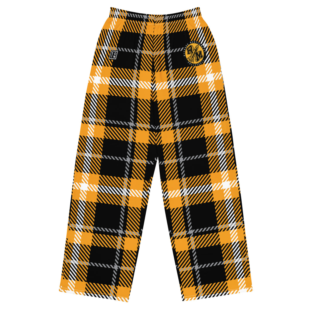 RM Plaid unisex wide-leg Prejama pants