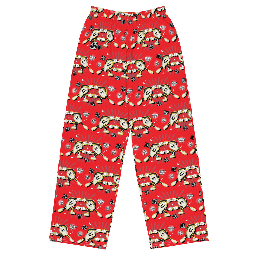 Pepper Factory unisex wide-leg Prejama pants