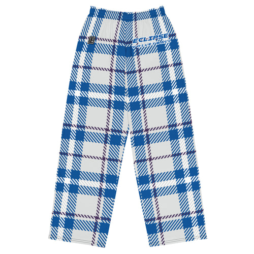 Eclipse Plaid unisex wide-leg Prejama lounge pants