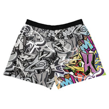 Load image into Gallery viewer, Tagzilla Graffiti Women’s Recycled Athletic Shorts