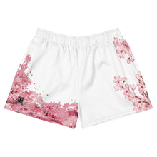 Load image into Gallery viewer, Cherry Blossom Women’s Recycled Athletic Shorts