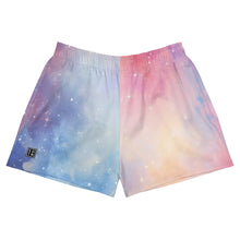 Load image into Gallery viewer, Galaxy Women’s Recycled Athletic Shorts