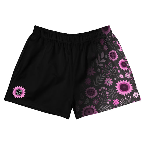 Flowerpuff Women’s Recycled Athletic Shorts