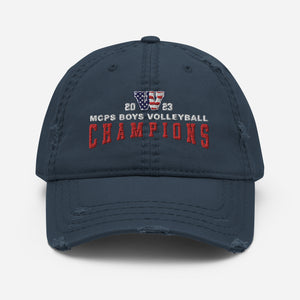 Wootton 2023 County Champions Distressed Hat