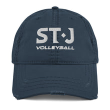 Load image into Gallery viewer, STJ Volleyball Distressed Hat