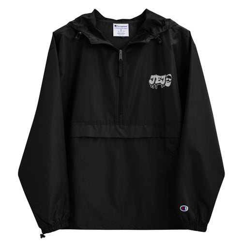 JBJ Embroidered Champion Packable Jacket