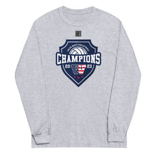 Load image into Gallery viewer, Wootton 2023 County Champions with Team Roster Men’s Long Sleeve Shirt