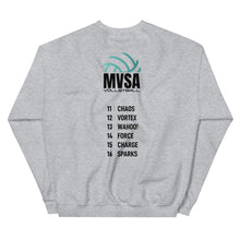 Load image into Gallery viewer, MVSA 2023 Nationals Chicago/Minneapolis with Teams Unisex Sweatshirt