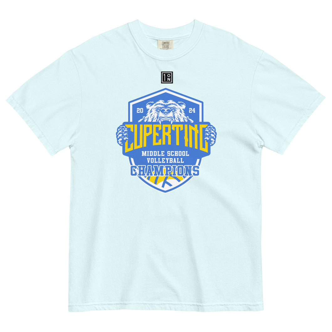 Cupertino 6th Grade Volleyball Champions Unisex t-shirt