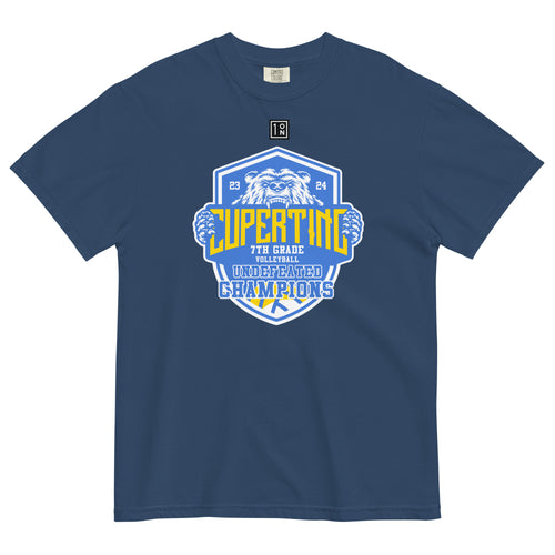 Cupertino 7th Grade Volleyball Champions Unisex t-shirt